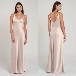 Jenny Yoo Prosecco Maxi Dress